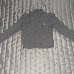 Gray Going Out Top From Garage
